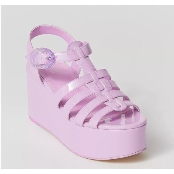 Circus NY By Sam Edelman GOLDA Platform Wedge Sandal | Sz 8.5, Orchid - Picture 3 of 8